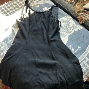Elegant Black Sleeveless Dress